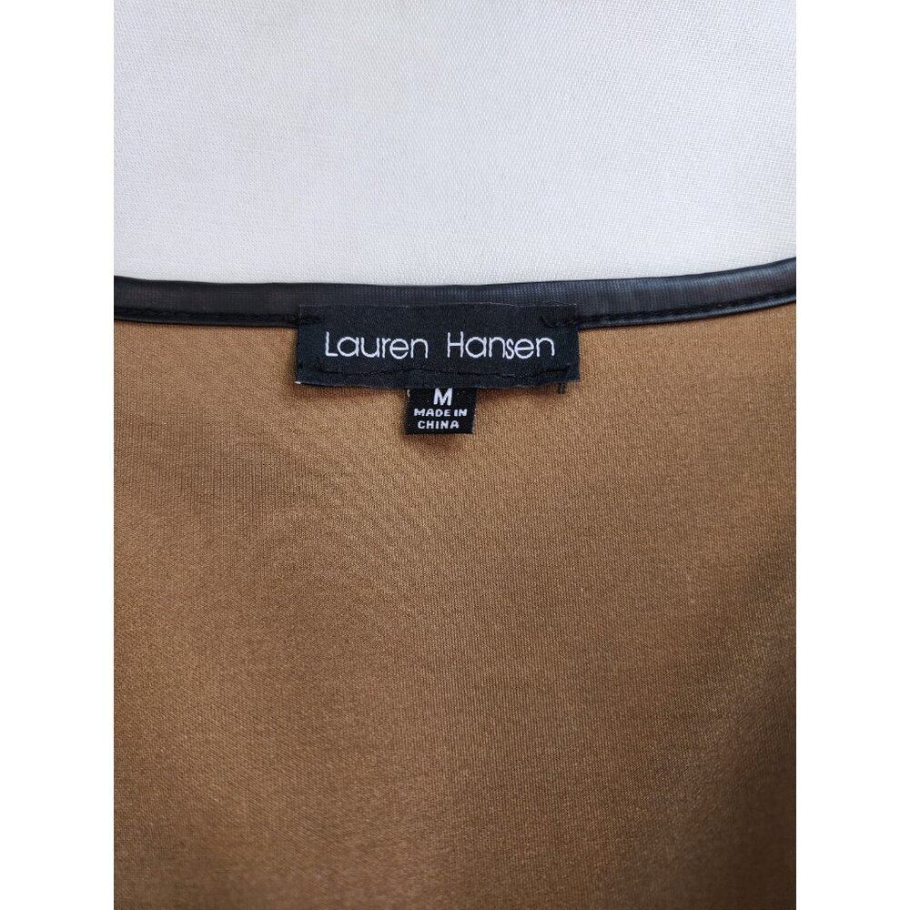 Lauren Hansen Blazer Jacket Women Medium Colorful Floral Zip Art Festival - Picture 10 of 11